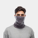 Thermonet Neckwarmer Solid Grey Castlerock
