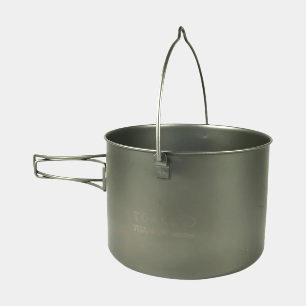 Titanium 1600ml Pot with Bail Handle