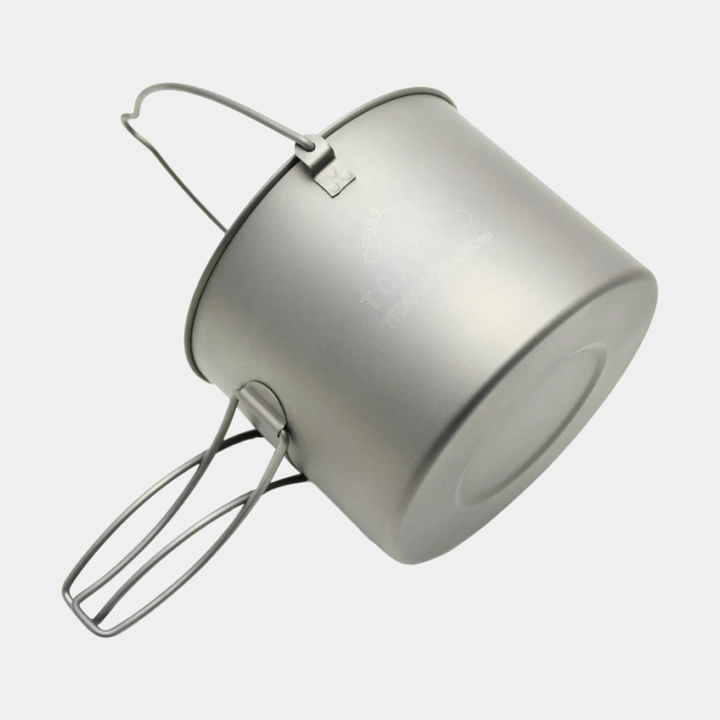 Titanium 1300ml Pot with Bail Handle