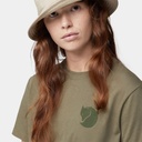 Fox Boxy Logo Tee Women Green