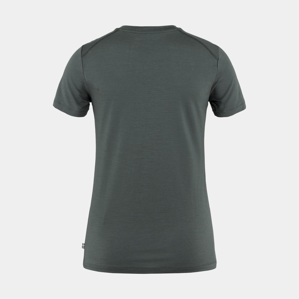 Abisko Wool Short Sleeves Women Flame Orange (copie)