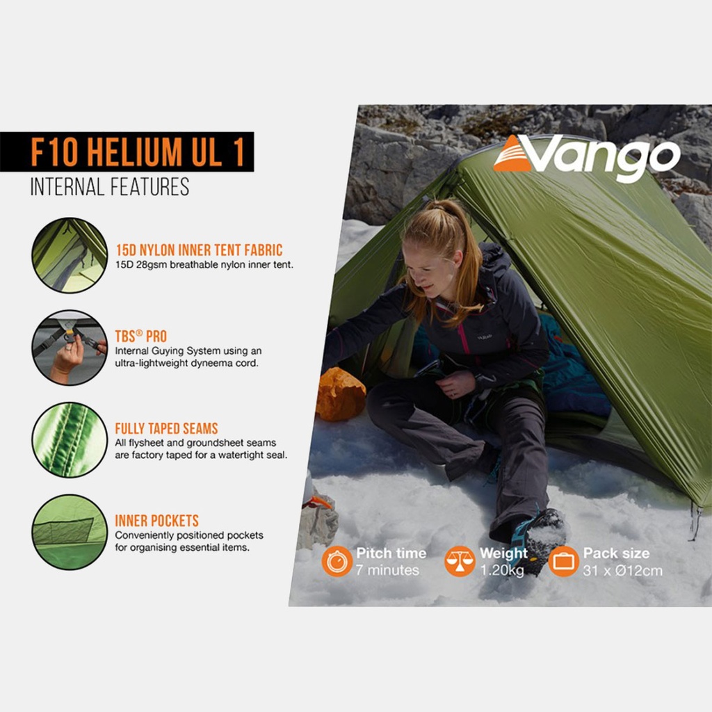 F10 Helium UL 1 Alpine Green