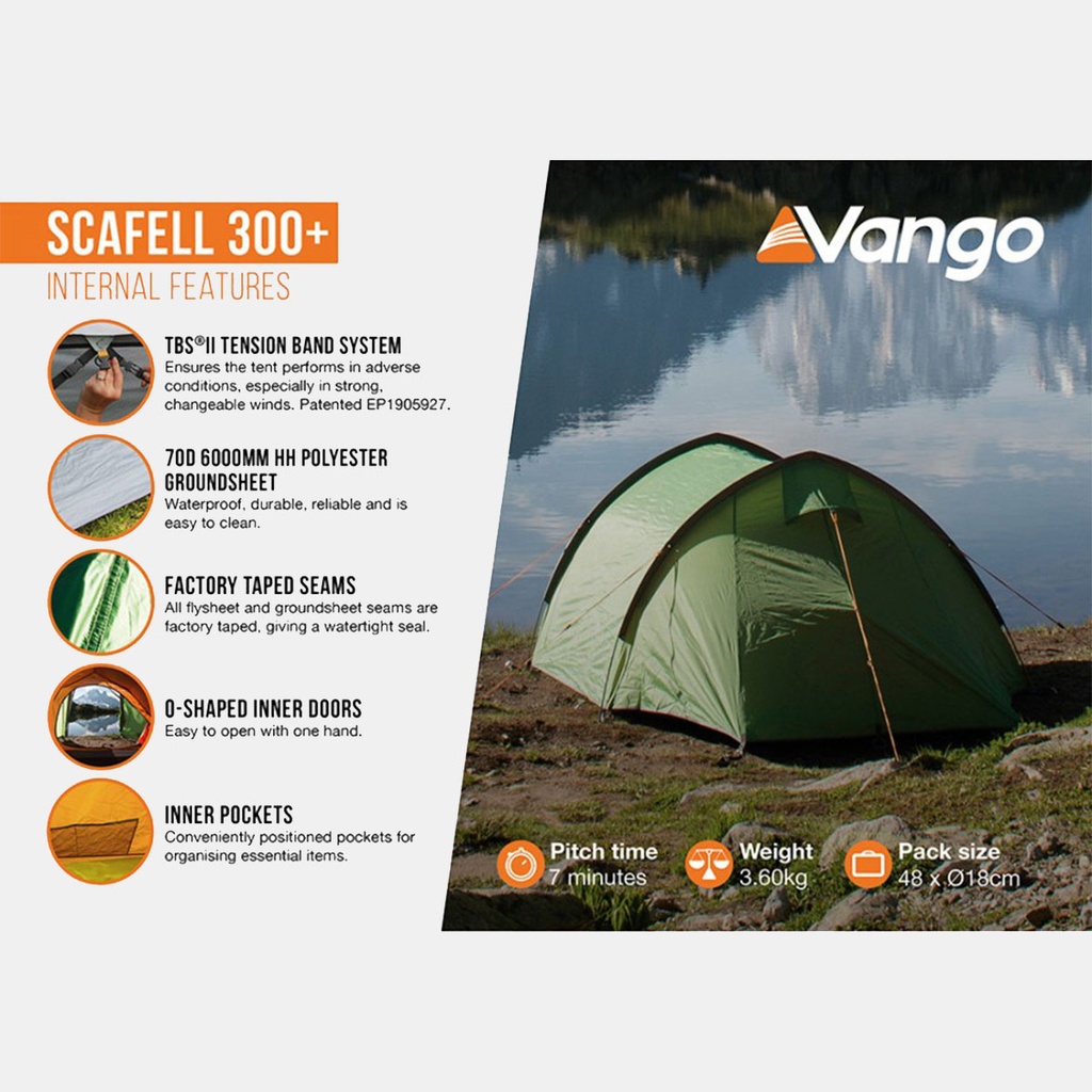 Scafell 300 Plus Pamir Green