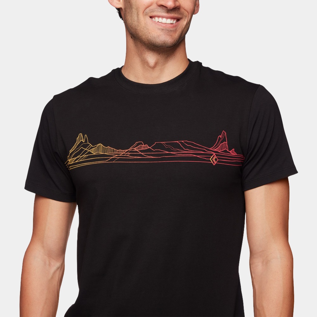 Block Print Mountain Tee Tundra (copie)
