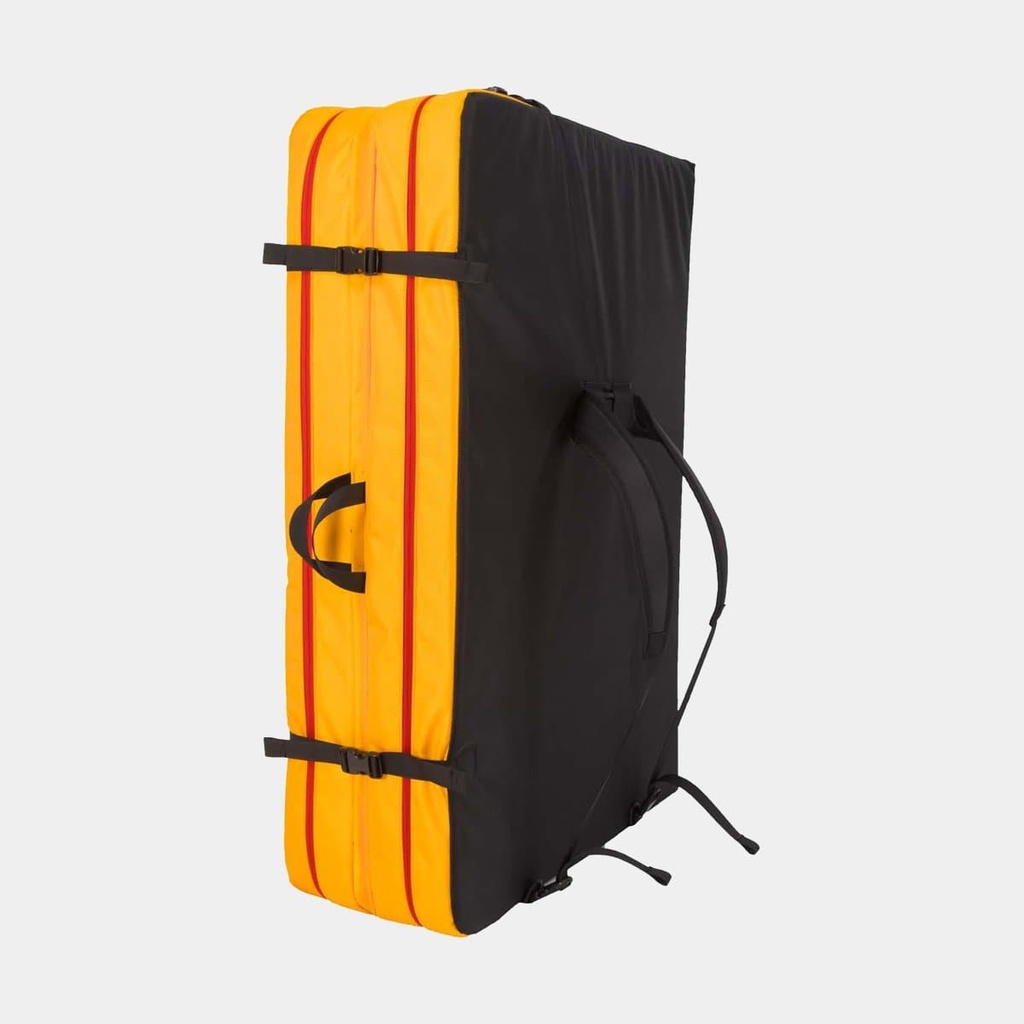 Laspo Crash Pad Black-Yellow