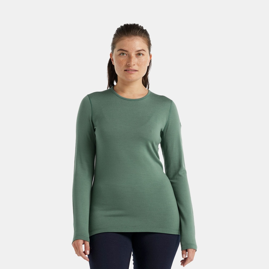 Tech Long Sleeves Crewe 260 Women Sage