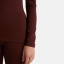 Tech Long Sleeves Crewe 260 Women Espresso