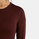 Tech Long Sleeves Crewe 260 Women Espresso