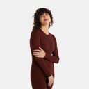 Tech Long Sleeves Crewe 260 Women Espresso
