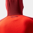 Heuberg Hoody Polartec Fleece Jacket Women (2023) Poinciana / Red Dahlia