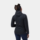 Heuberg Hoody Polartec Fleece Jacket Women (2023) Black / Grey