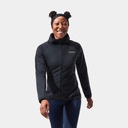 Heuberg Hoody Polartec Fleece Jacket Women (2023) Black / Grey