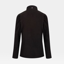  Sweetheart Half Zip Lightweight Fleece Women Black / Blackcurrant