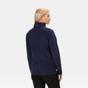 Sweetheart Half Zip Lightweight Fleece Women Navy