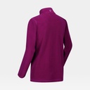 Sweetheart Half Zip Lightweight Fleece Women Dark Cerise