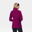 Sweetheart Half Zip Lightweight Fleece Women Dark Cerise