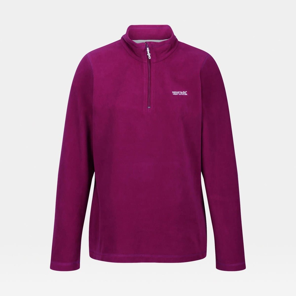 Sweetheart Half Zip Lightweight Fleece Women Dark Cerise