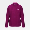 Sweetheart Half Zip Lightweight Fleece Women Dark Cerise