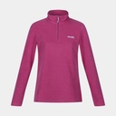 Sweetheart Half Zip Lightweight Fleece Women Violet