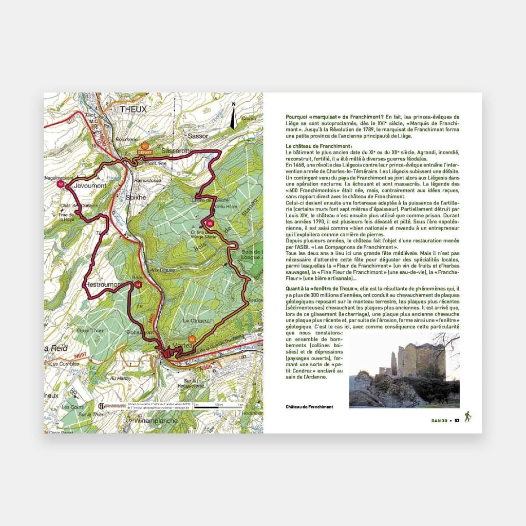 15 Randos en Ardenne Tome 1 - Des Hautes Fagnes à la Lesse