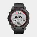 Fenix 7 Sapphire Solar (2022) Carbon Gray DLC Titanium w/ Black Band