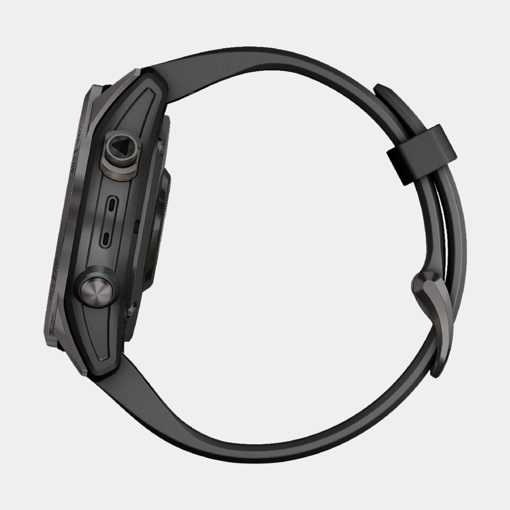 Fenix 7S Sapphire Solar (2022) Titan Carbon Gray Dlc / Blk Band