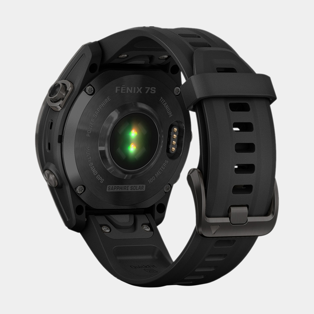 Fenix 7S Sapphire Solar (2022) Titan Carbon Gray Dlc / Blk Band