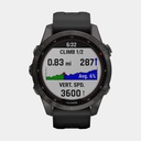 Fenix 7S Sapphire Solar (2022) Titan Carbon Gray Dlc / Blk Band