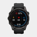 Fenix 7S Sapphire Solar (2022) Titan Carbon Gray Dlc / Blk Band