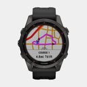 Fenix 7S Sapphire Solar (2022) Titan Carbon Gray Dlc / Blk Band