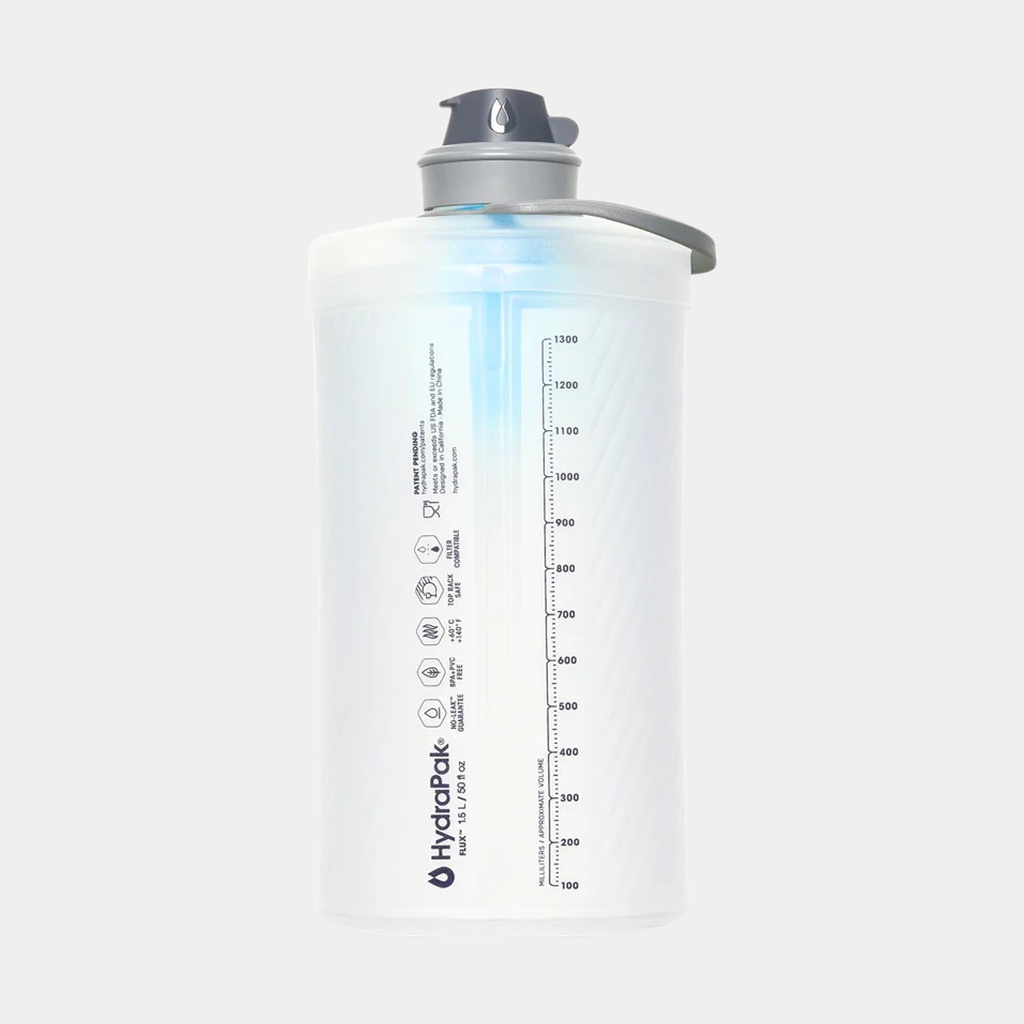 Flux+ Bottle 1.5L Clear-HP Blue