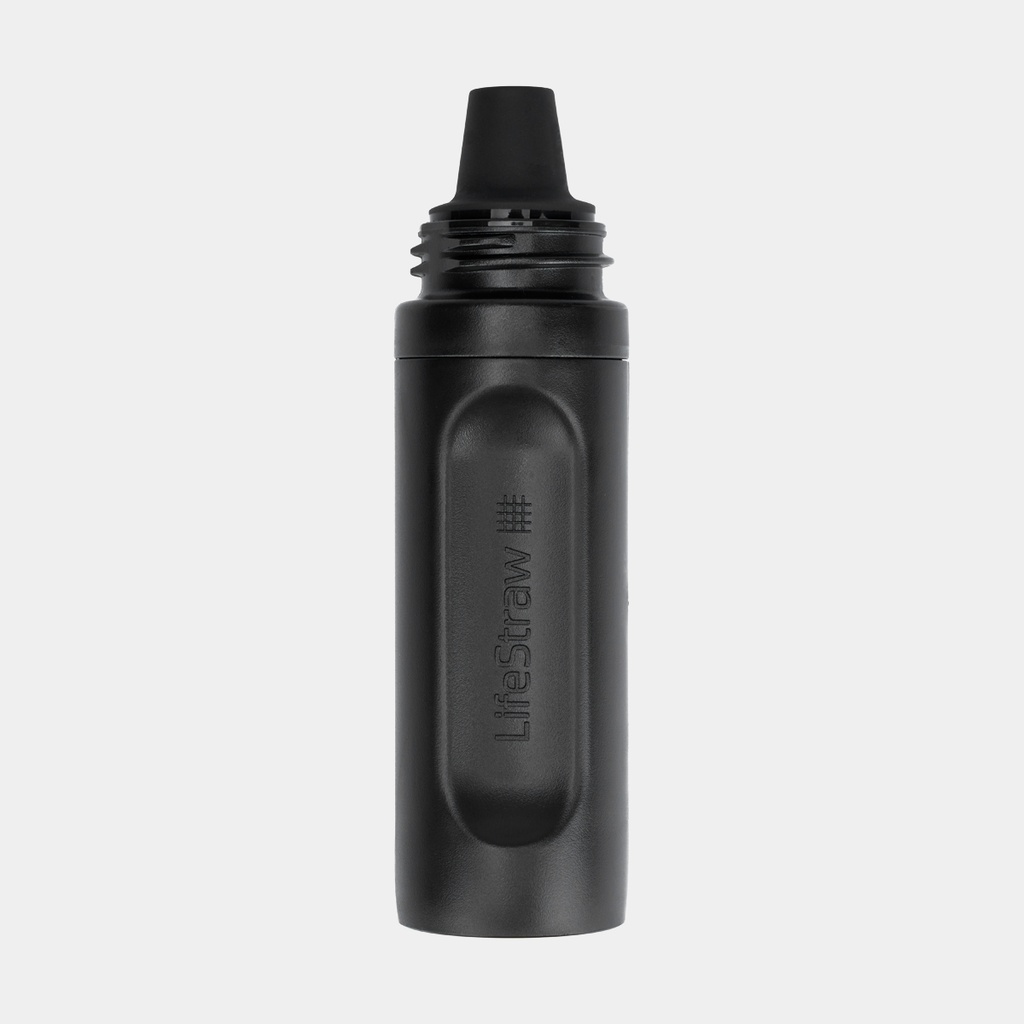 Peak Series Collapsible Squeeze Bottle 1L Dark Gray