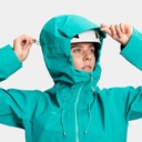 Crater HS Hooded Jacket Women Dark Ceramic