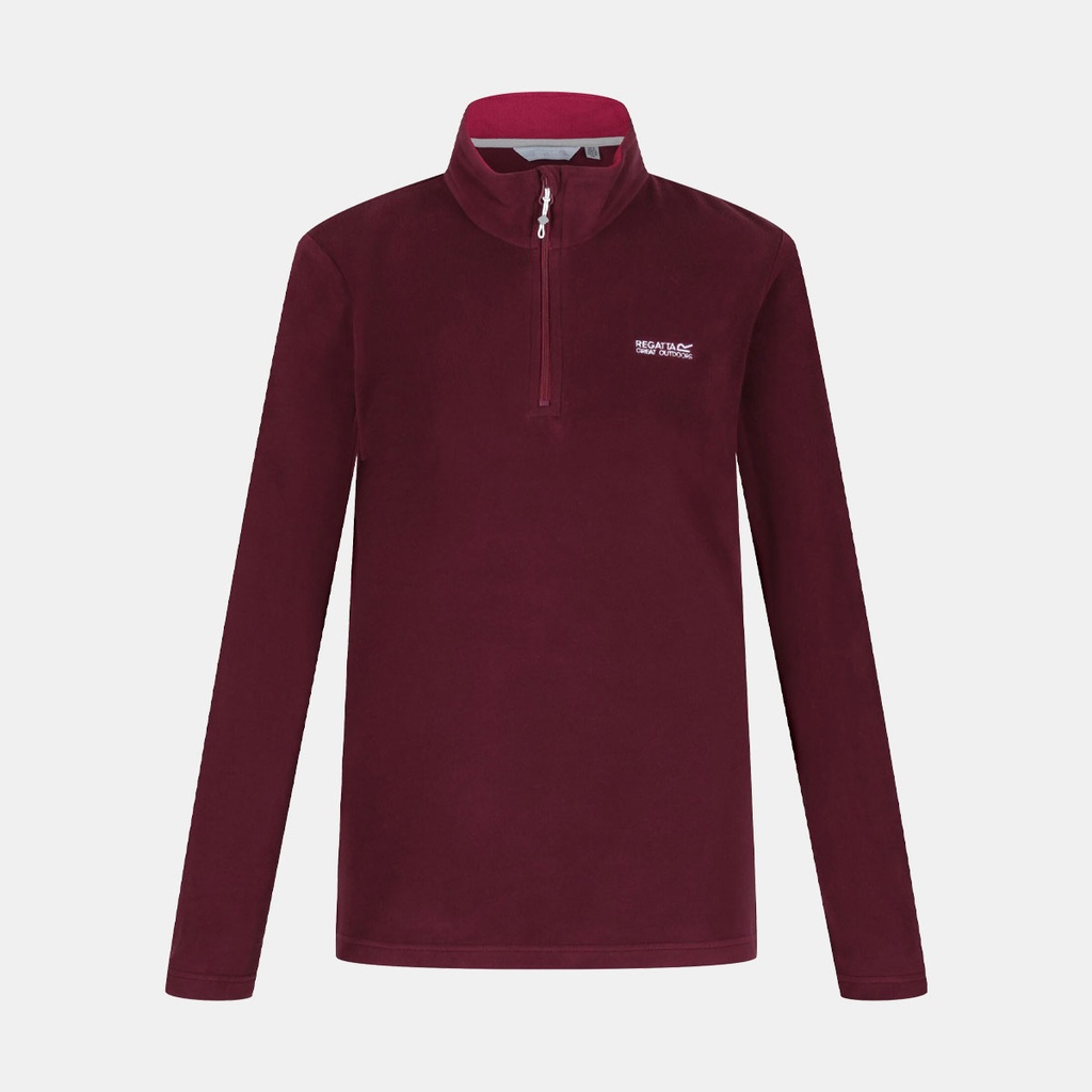 Sweetheart Half Zip Lightweight Fleece Women Fig