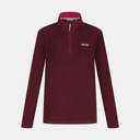 Sweetheart Half Zip Lightweight Fleece Women Fig
