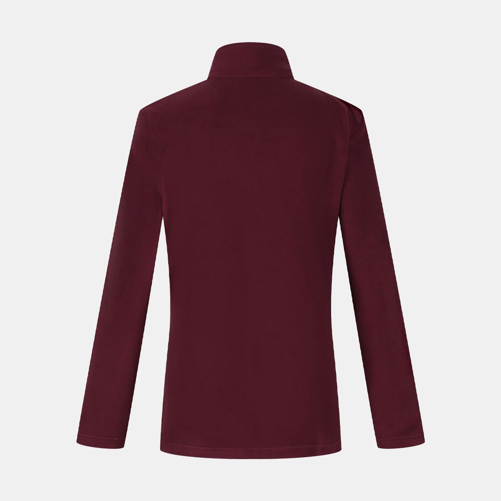 Sweetheart Half Zip Lightweight Fleece Women Fig