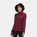 Sweetheart Half Zip Lightweight Fleece Women Fig