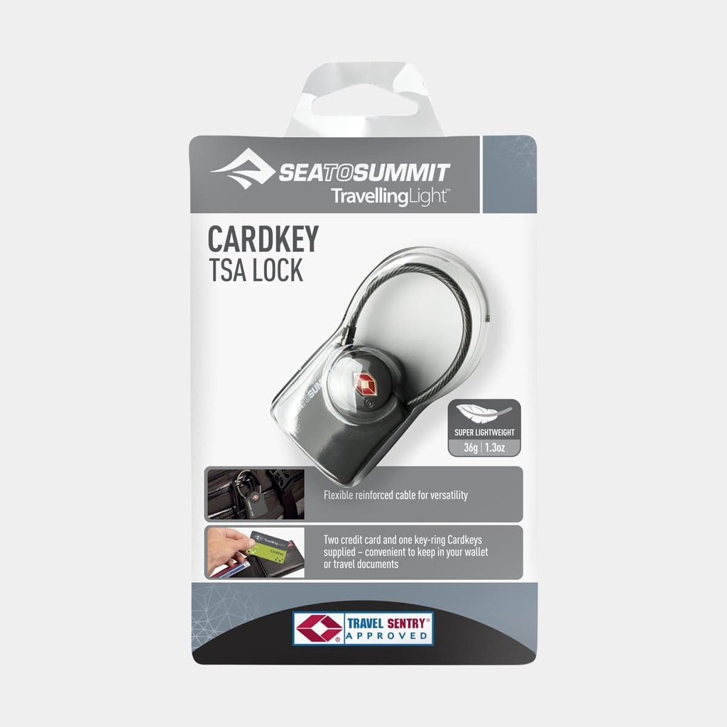 Cardkey TSA Lock (Single Pack) Grey