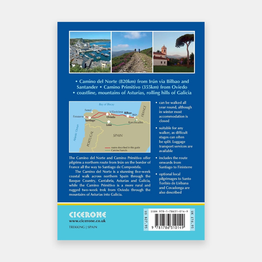 Camino del Norte and Camino Primitivo (ed.2019)