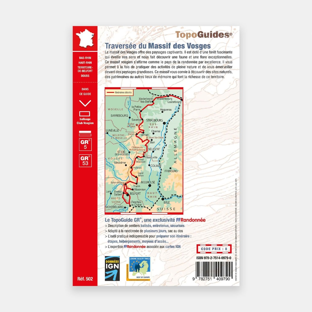 GR5/53 - Traversée du Massif des Vosges (2021)