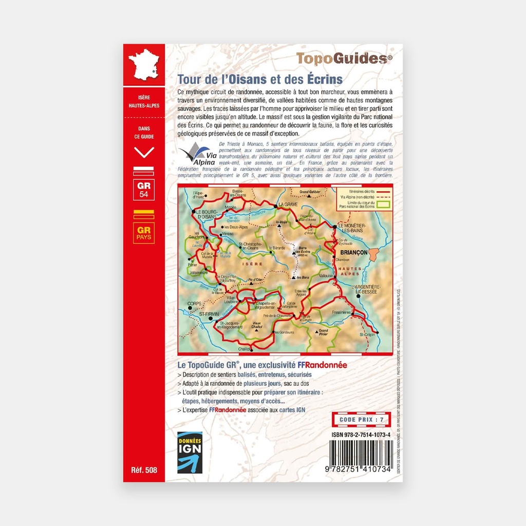 GR54 - Tour de l'Oisans & des Ecrins - PN des Ecrins (2021)
