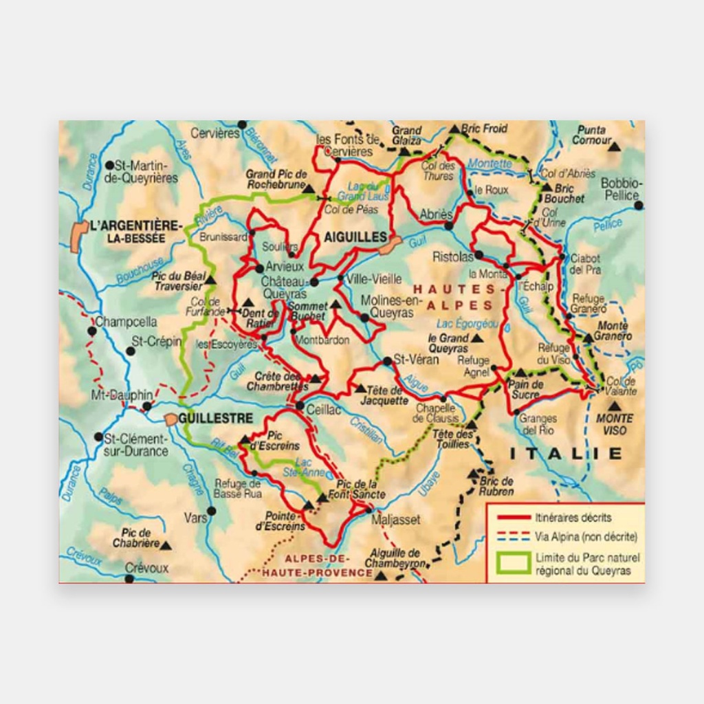 GR58 - Tour du Queyras PNR + 25j. Rand. (2021)