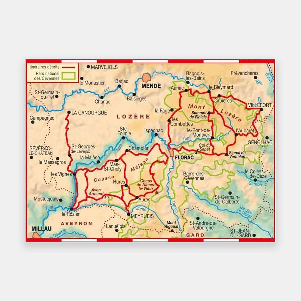 GR68/6/60 - Tour du Mont-Lozère & du Causse Méjean +10j. Rand. (2021)