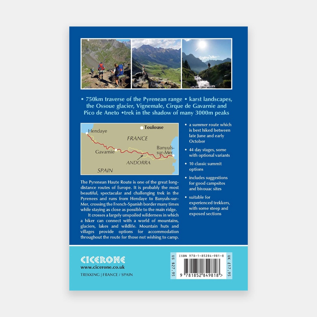 Trekking the Pyrenean Haute Route (ed.2019)