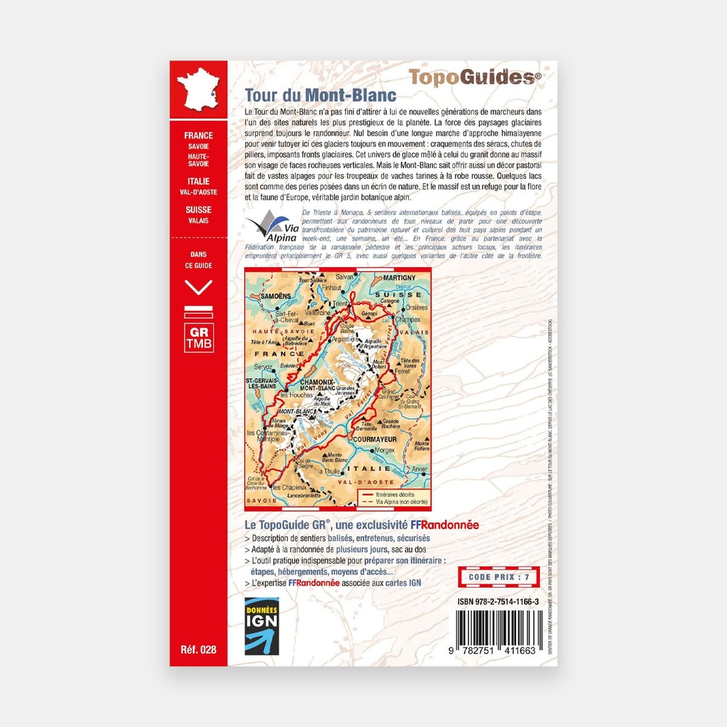 Tour du Mont-Blanc GR +10j. rand. (2022)