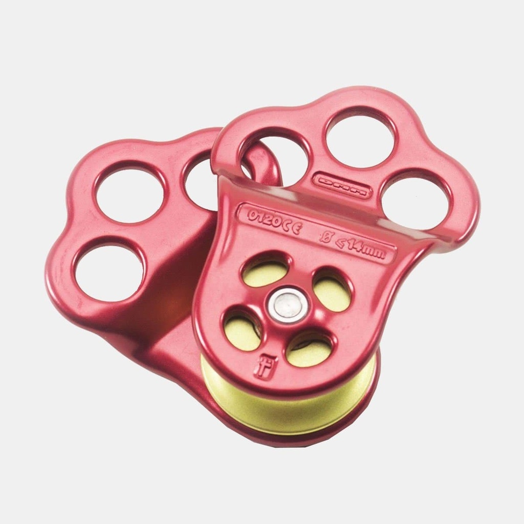 Triple Attachment Pulley Red