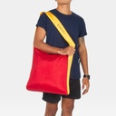 Marketbag Burgundy / Dark Yellow