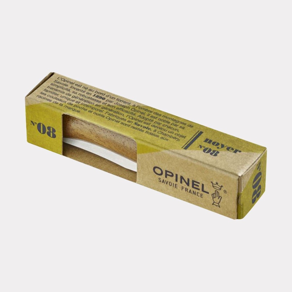 Opinel Inox 8 Noyer