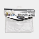 TPU Clear Ziptop Pouch Toiletry Bag Transparent Pouch
