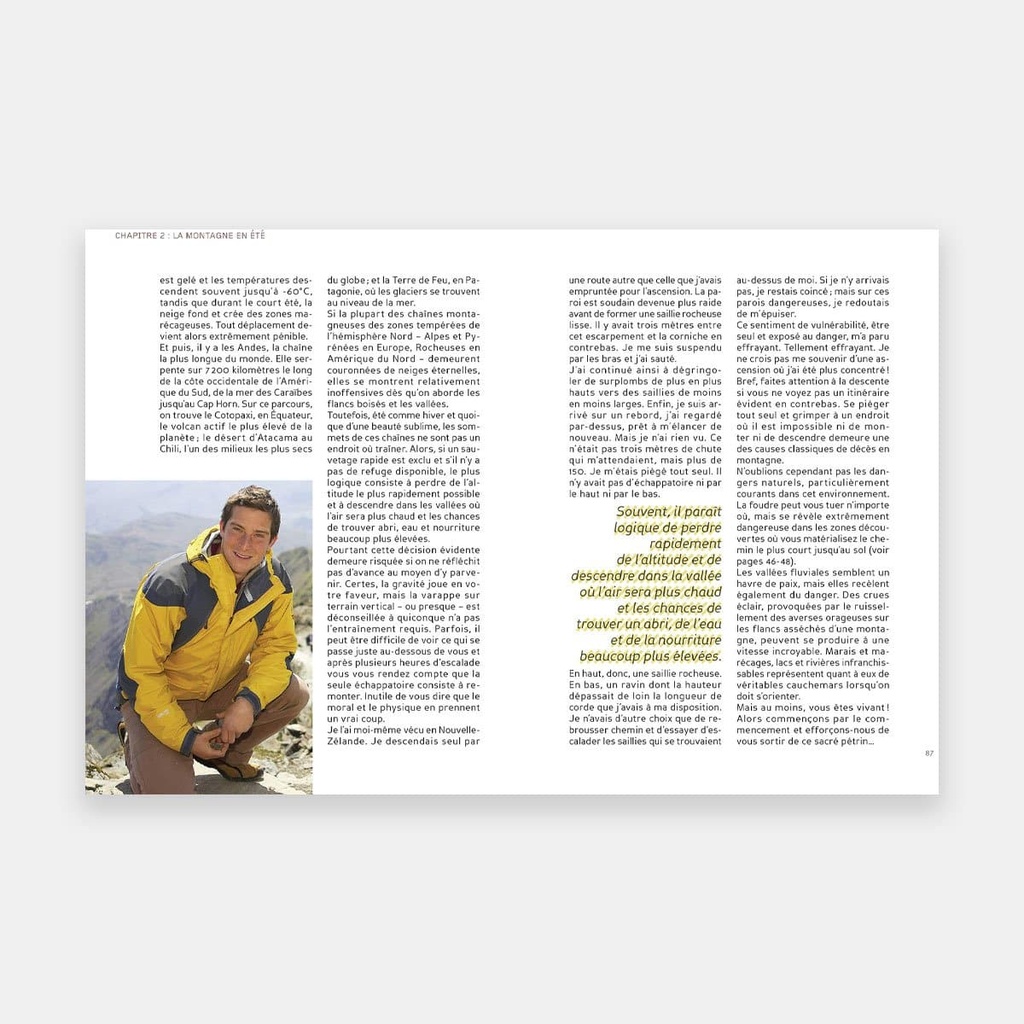 Bear Grylls, né pour survivre - Guide de la survie extrême